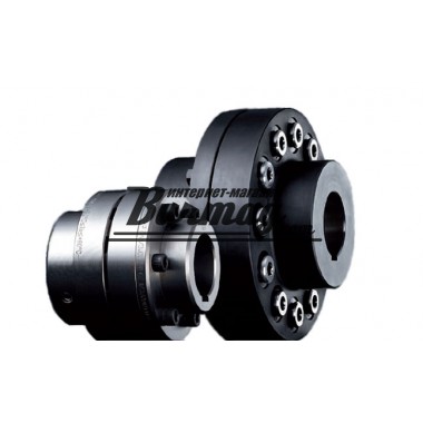950283102400 POLY-NORM 28 ступица чугунная AR D=24 H7 шпон.паз по DIN