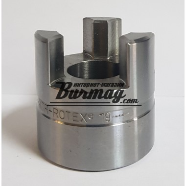 020196001400 ROTEX 19 ступица алюминиевая D=14 H7 шпоночный паз по DIN