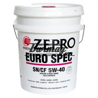  1849-020 Zepro Euro Spec 5W-40 SN/CF 