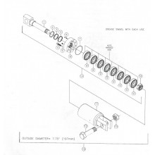296258124 Вертлюг 40 тонн Eye x Clevis 50x100 - 80x100 (284010001)Вермеер(Vermeer)