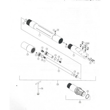 227737001 Средняя часть торцевой буровой головки 3,0