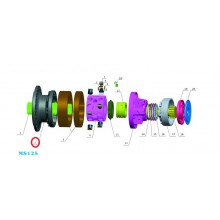 Передняя крышка (front cover) Poclain Hydraulics