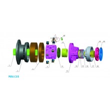 Пластиковый блок (plastic block) Poclain Hydraulics