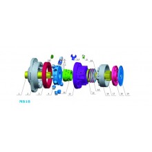 Вал тормоза (breke shaft) Poclain Hydraulics
