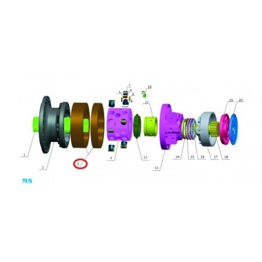 Статор (stator) Poclain Hydraulics