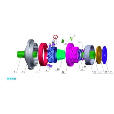 Ролик (roller) Poclain Hydraulics