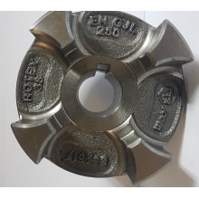 020383003800 ROTEX 38  GG ступица чугунная  D=38 H7 шпоночный паз по DIN 