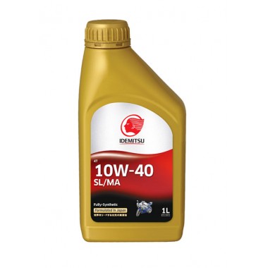 30485021-724 IDEMITSU 4T 10W-40 SL/MA FULLY-SYNTHETIC