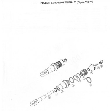 284198001 Вал запеца для штанг 3