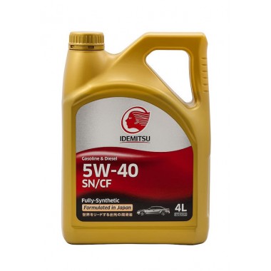 30015046-746 IDEMITSU 5W-40 SN/CF FULLY-SYNTHETIC