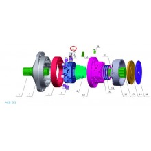 Ролик (roller) Poclain Hydraulics