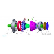 Втулка (bushing) Poclain Hydraulics