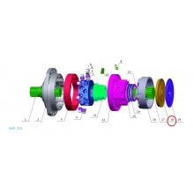Плунжер тормоза (brake  plunger) Poclain Hydraulics