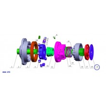 Защитный кожух (cover plate) Poclain Hydraulics