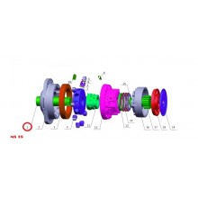 Ведущий вал (drive shaft) Poclain Hydraulics