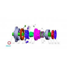 Ведущий вал (drive shaft) Poclain Hydraulics