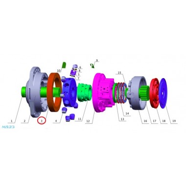 Статор (stator) Poclain Hydraulics