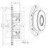 BOWEX 42 HE 50 SH-A  6 1/2.Без ступицы (HE1/HE2 )KTR