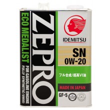 3583-004 Zepro Eco Medalist 0W-20 SN, ILSAC GF-5
